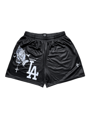 BLACK LA SHORTS - asap culture