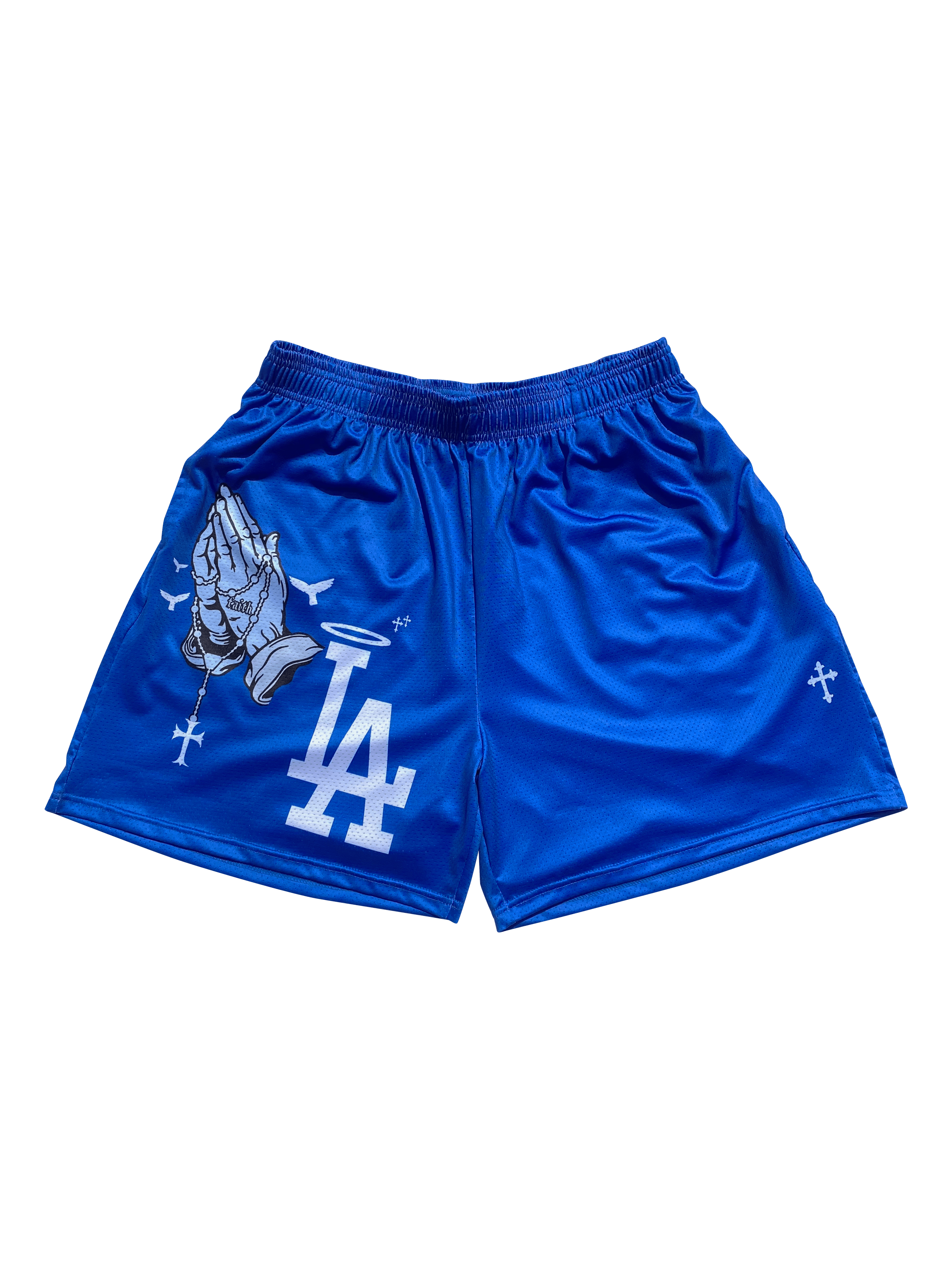 BLUE LA SHORTS - asap culture