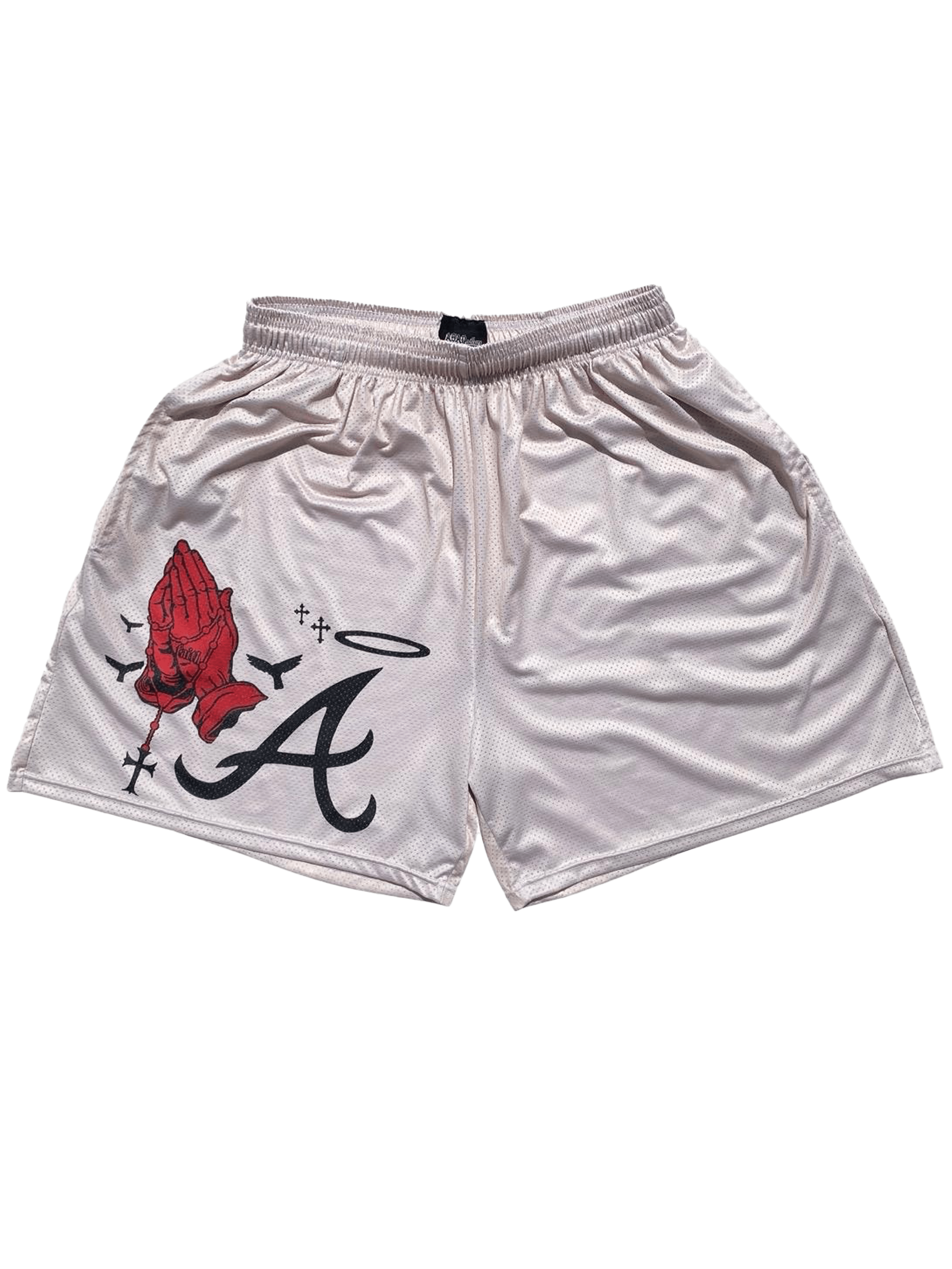 CREAM ATL SHORTS - asap culture