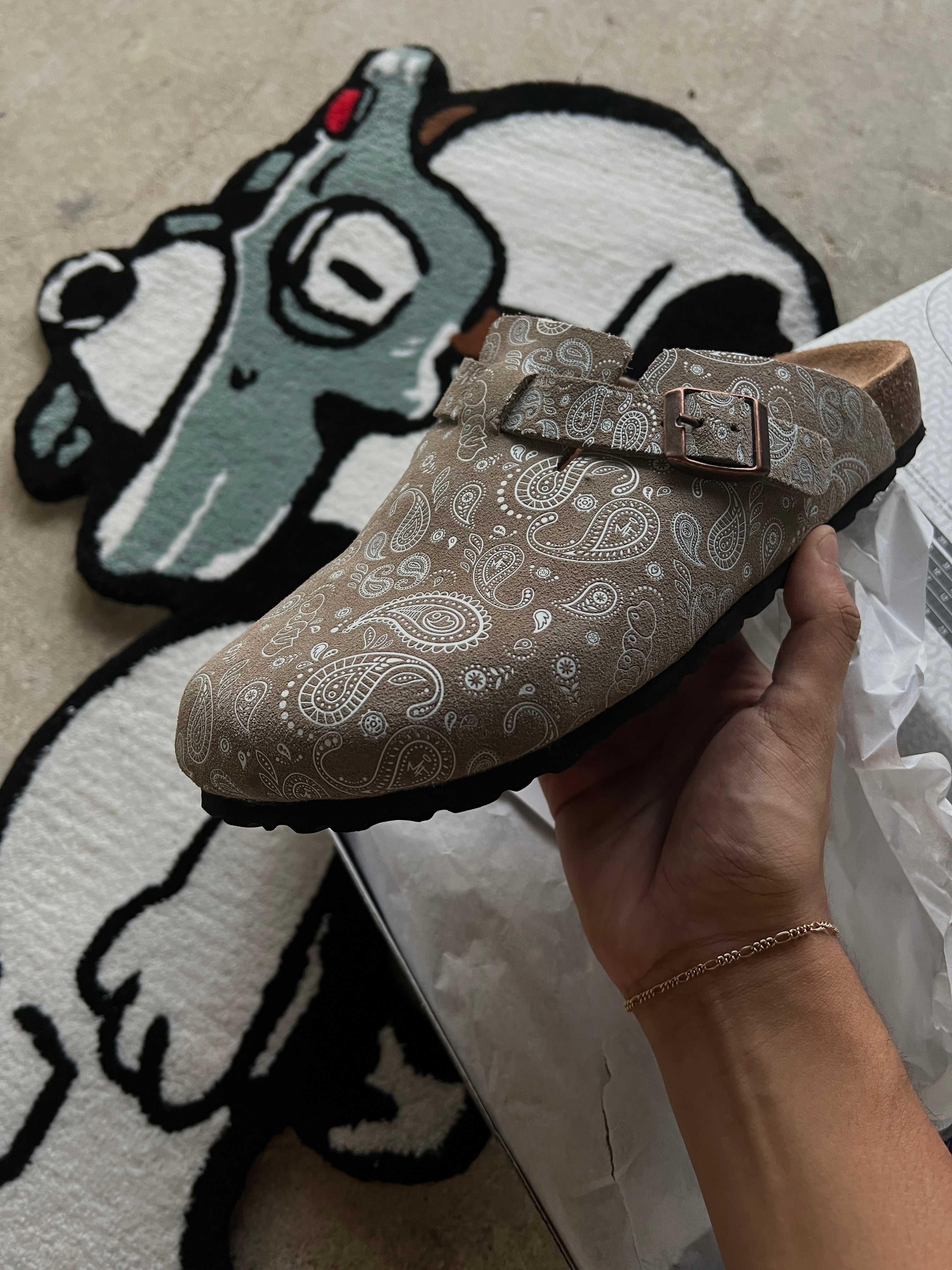 MF TAUPE CLOGS - asap culture