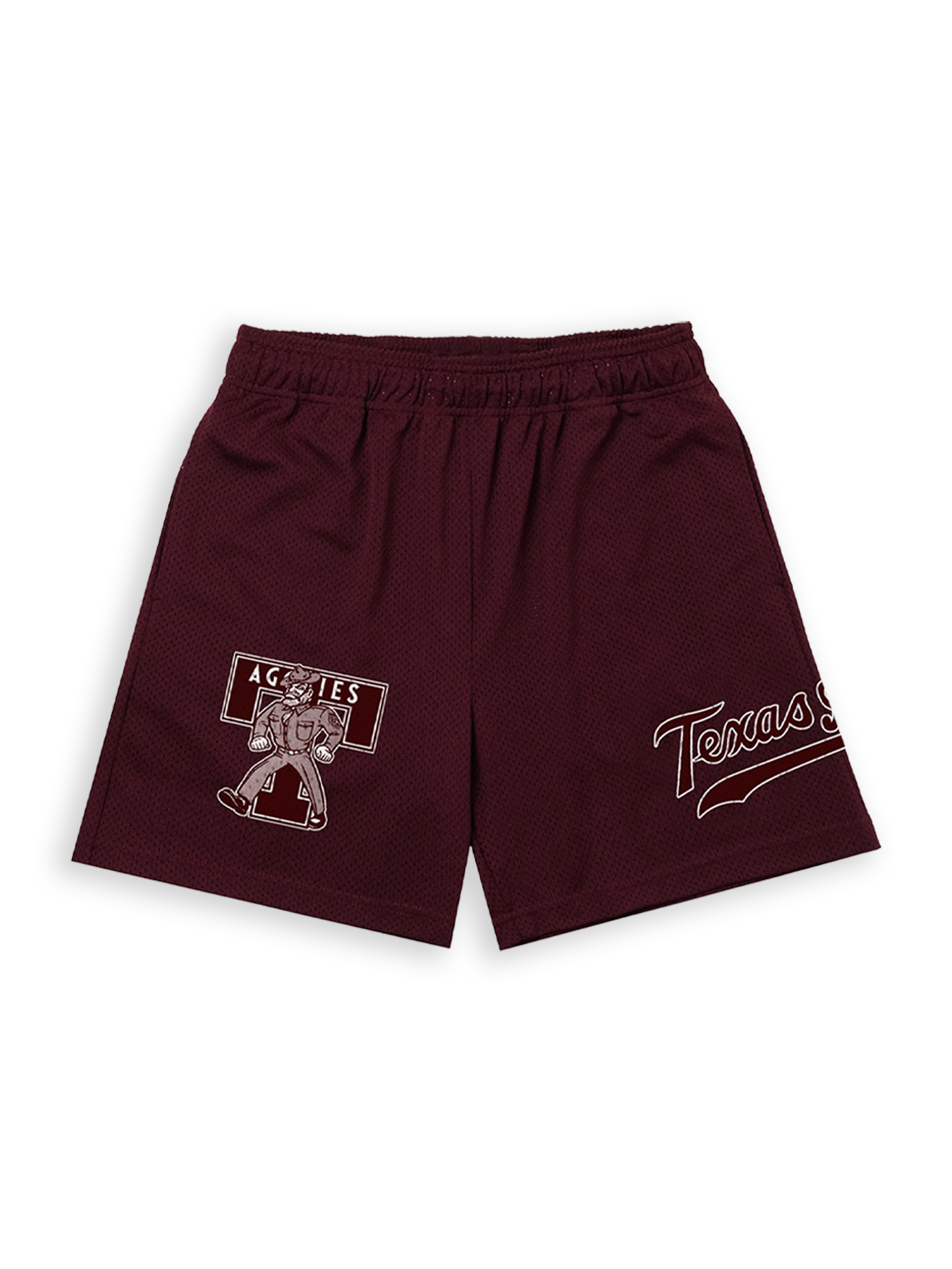 MAROON AGGIES SHORTS